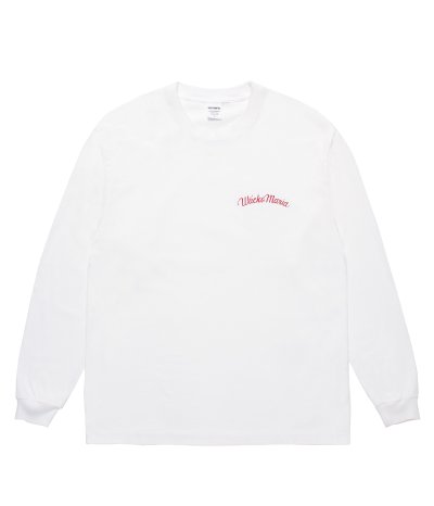 画像2: WACKO MARIA (WASHED HEAVY WEIGHT CREW NECK LONG SLEEVE T-SHIRT TYPE-3) WHITE