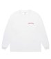 画像2: WACKO MARIA (WASHED HEAVY WEIGHT CREW NECK LONG SLEEVE T-SHIRT TYPE-3) WHITE (2)