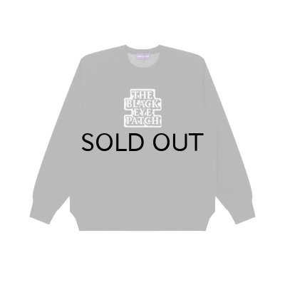 画像1: BLACK EYE PATCH (OG LABEL KNIT SWEATER) BLACK