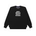 画像1: BLACK EYE PATCH (OG LABEL KNIT SWEATER) BLACK (1)