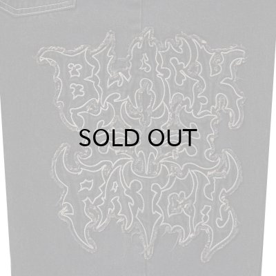 画像3: BLACK EYE PATCH (METAL LOGO EXTRA BAGGY JEANS) BLACK