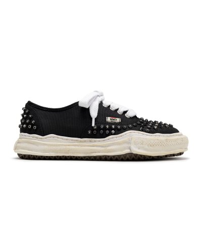 画像2: Maison MIHARA YASUHIRO ("BAKER" OG SOLE STUDDES CANVAS LOW-TOP SNEAKER) BLACK