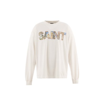画像1: SAINT Mxxxxxx (LS TEE_NEW BODY RULES) WHITE