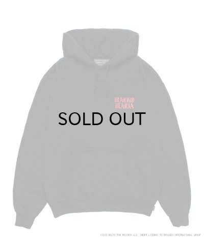 画像2: WACKO MARIA (DEATH ROW RECORDS WASHED MIDDLE WEIGHT PULLOVER HOODED SWEAT SHIRT) BLACK