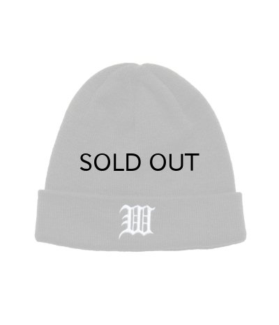 画像1: WACKO MARIA (KNIT WATCH CAP TYPE-2) CHARCOAL