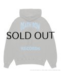 WACKO MARIA (DEATH ROW RECORDS WASHED MIDDLE WEIGHT PULLOVER HOODED SWEAT SHIRT) GRAY