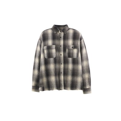 画像1: SAINT Mxxxxxx (BB_FLANNEL SHIRTS_CHECK) BLACK