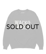 WACKO MARIA (CREW NECK SWEAT SHIRT) BLACK
