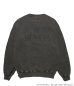 画像2: WACKO MARIA (DEATH ROW RECORDS WASHED MIDDLE WEIGHT CREW NECK SWEAT SHIRT) CHARCOAL (2)