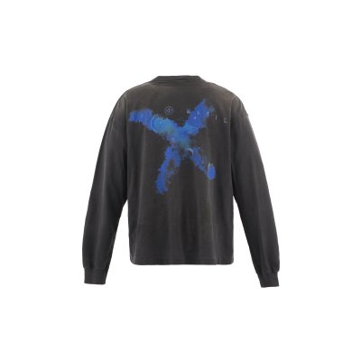 画像1: SAINT Mxxxxxx (LS TEE_X) BLACK