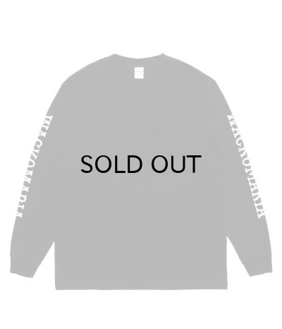 画像1: WACKO MARIA (WASHED HEAVY WEIGHT CREW NECK LONG SLEEVE T-SHIRT TYPE-2) BLACK