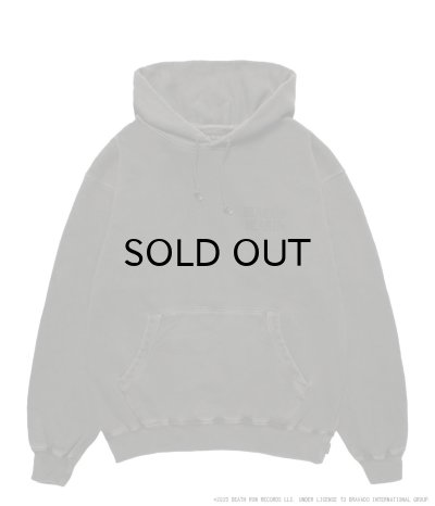 画像2: WACKO MARIA (DEATH ROW RECORDS WASHED MIDDLE WEIGHT PULLOVER HOODED SWEAT SHIRT) GRAY