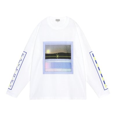画像1: C.E (SKY 360 LONG SLEEVE T) WHITE