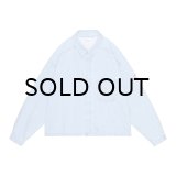 C.E (WASHED DENIM SHORT SHIRT JACKET) INDIGO