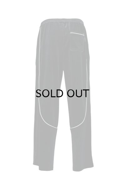 画像2: BREATH (SCRIPT LOGO PIPING VELOUR TRACK PANTS) BLACK