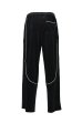 画像2: BREATH (SCRIPT LOGO PIPING VELOUR TRACK PANTS) BLACK (2)