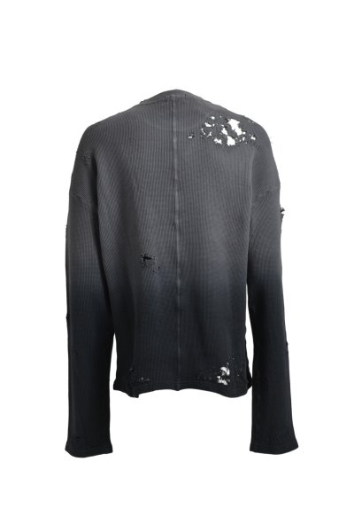 画像2: BREATH (FADE DAMAGE LS TEE) BLACK