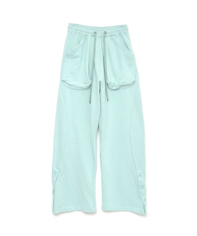 画像1: FACETASM (FLOWING SWEAT PANTS) MINT