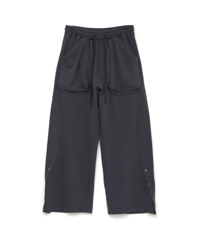 画像1: FACETASM (FLOWING SWEAT PANTS) SMOKE NAVY