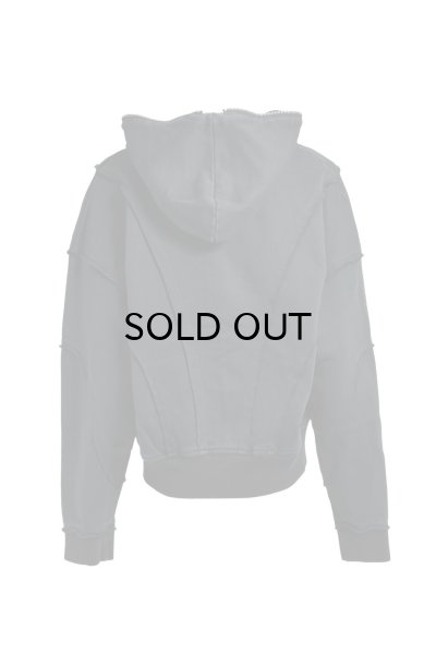 画像2: BREATH (FADE ZIP UP HOODIE) BLACK