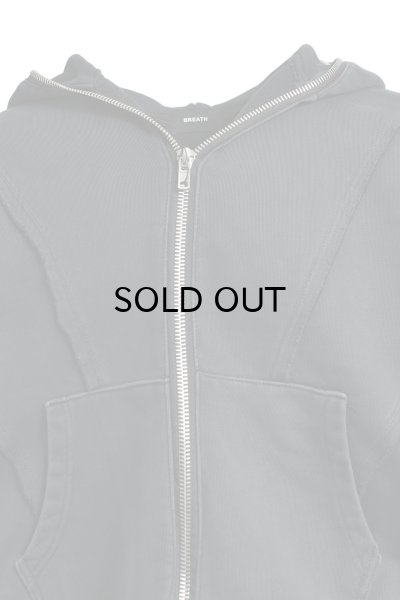 画像4: BREATH (FADE ZIP UP HOODIE) BLACK