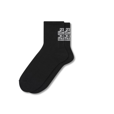 画像1: BLACK EYE PATCH (OG LABEL SOCKS) BLACK
