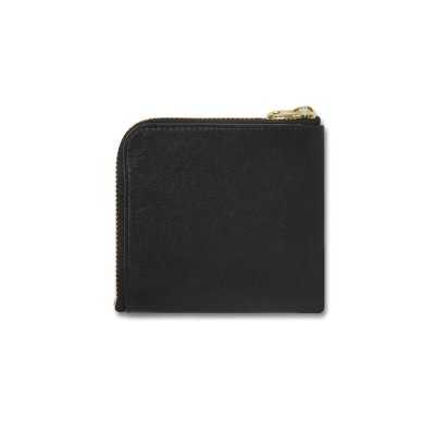 画像2: BLACK EYE PATCH (OE LOGO LEATHER ZIP WALLET) BLACK