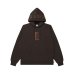 画像1: BLACK EYE PATCH (HWC LABEL HOODIE) D.BROWN (1)