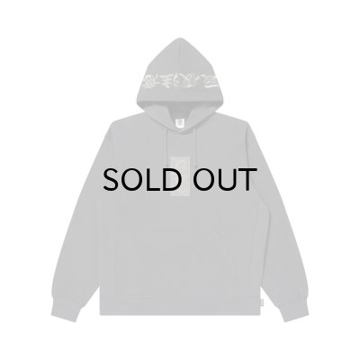 画像1: BLACK EYE PATCH (HWC LABEL HOODIE) CHARCOAL