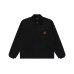 画像1: BLACK EYE PATCH (LEATHER PATCHED DUCK JACKET) BLACK (1)