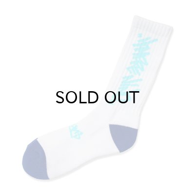 画像1: HOMBRE NINO (SKATE SOCKS) WHITE