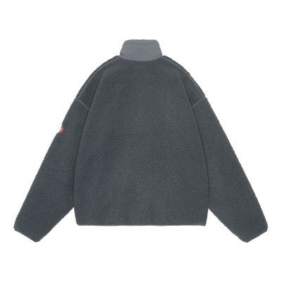 画像2: C.E (STAND COLLAR BOA ZIP UP) GREY