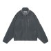 画像1: C.E (STAND COLLAR BOA ZIP UP) GREY (1)