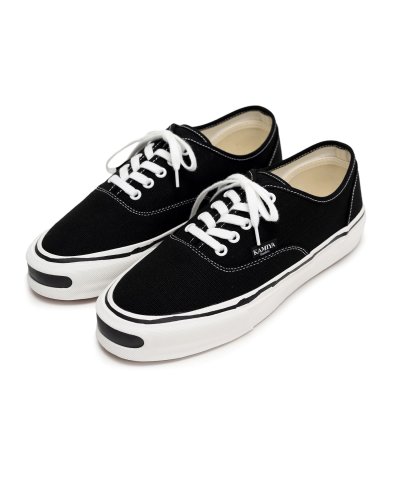画像1: KAMIYA ("Herc" Vulcanize Sneaker) BLACK