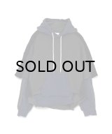 FACETASM (LAYERED HOODIE) NAVY