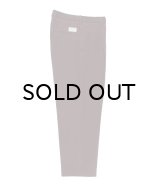 WACKO MARIA (DOUBLE PLEATED CHINO TROUSERS TYPE-1) BURGUNDY