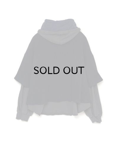 画像2: FACETASM (LAYERED HOODIE) NAVY