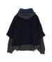 画像2: FACETASM (LAYERED HOODIE) NAVY (2)