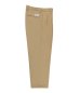 画像1: WACKO MARIA (DOUBLE PLEATED CHINO TROUSERS TYPE-1) BEIGE (1)