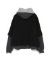 画像2: FACETASM (LAYERED HOODIE) CHARCOAL (2)