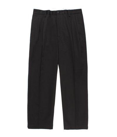 画像2: WACKO MARIA (DOUBLE PLEATED CHINO TROUSERS TYPE-1) BLACK