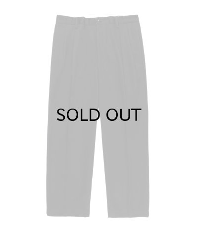 画像2: WACKO MARIA (DOUBLE PLEATED CHINO TROUSERS TYPE-1) BLACK