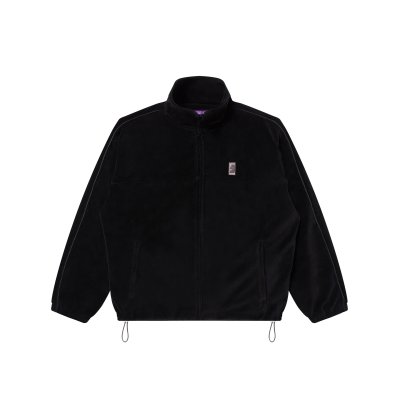 画像1: BLACK EYE PATCH (HWC VELOUR TRACK JACKET) BLACK
