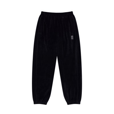 画像1: BLACK EYE PATCH (HWC VELOUR TRACK PANTS) BLACK