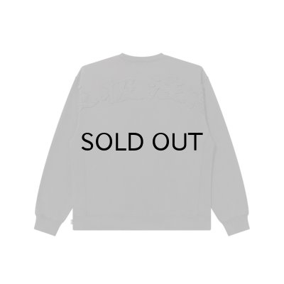 画像2: BLACK EYE PATCH (HWC EMBROIDERED PIGMENT DYED CREW SWEAT) CHARCOAL