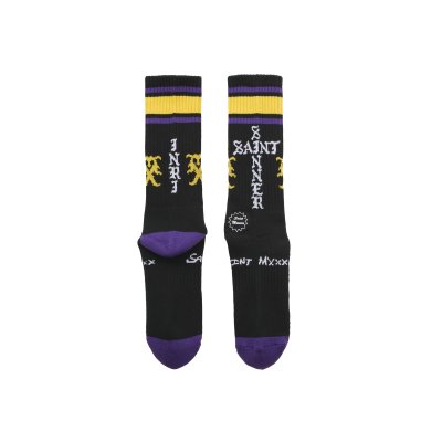 画像2: SAINT Mxxxxxx (SOCKS_SINNER) BLK-PURPLE