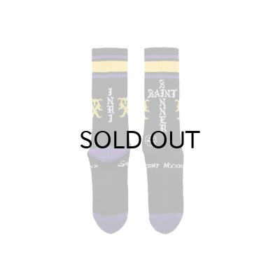 画像2: SAINT Mxxxxxx (SOCKS_SINNER) BLK-PURPLE