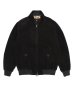 画像1: WACKO MARIA (BARACUTA G9 SUEDE LEATHER HARRINGTON JACKET) BLACK (1)