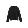 SAINT Mxxxxxx (CREW NECK KNIT_GLITTER) BLACK