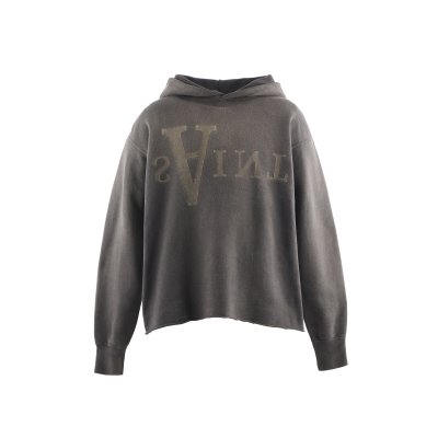 画像1: SAINT Mxxxxxx (HOODIE_ANARCHY) BLACK